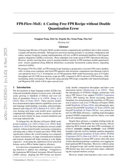 FP8-Flow-MoE: A Casting-Free FP8 Recipe without Double Quantization Error