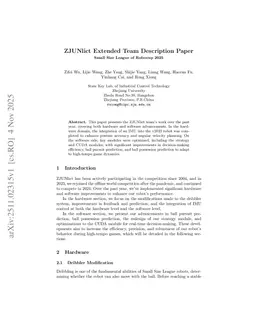 ZJUNlict Extended Team Description Paper 2025