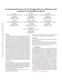 An Automated Framework for Strategy Discovery, Retrieval, and Evolution in LLM Jailbreak Attacks