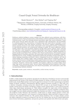 Causal Graph Neural Networks for Healthcare