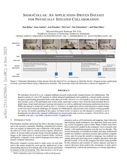 SigmaCollab: An Application-Driven Dataset for Physically Situated Collaboration