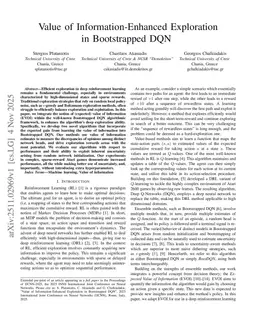 Value of Information-Enhanced Exploration in Bootstrapped DQN
