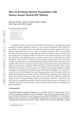 How to Evaluate Speech Translation with Source-Aware Neural MT Metrics