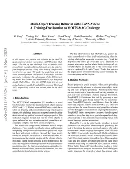 Multi-Object Tracking Retrieval with LLaVA-Video: A Training-Free Solution to MOT25-StAG Challenge