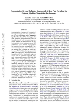 Segmentation Beyond Defaults: Asymmetrical Byte Pair Encoding for Optimal Machine Translation Performance