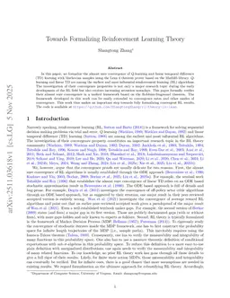 Towards Formalizing Reinforcement Learning Theory