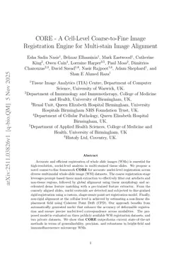 CORE - A Cell-Level Coarse-to-Fine Image Registration Engine for Multi-stain Image Alignment