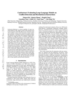 ConInstruct: Evaluating Large Language Models on Conflict Detection and Resolution in Instructions