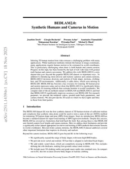 BEDLAM2.0: Synthetic Humans and Cameras in Motion