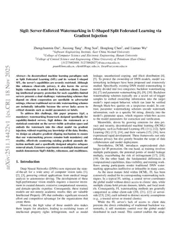 Sigil: Server-Enforced Watermarking in U-Shaped Split Federated Learning via Gradient Injection