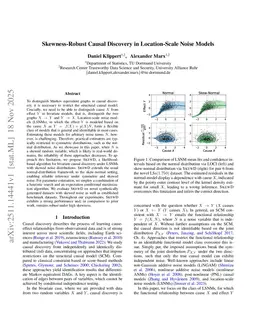 Skewness-Robust Causal Discovery in Location-Scale Noise Models