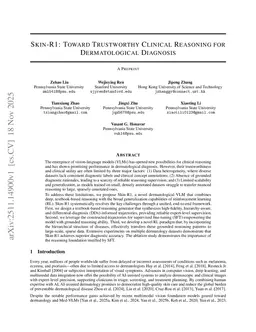 Skin-R1: Toward Trustworthy Clinical Reasoning for Dermatological Diagnosis