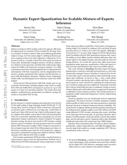 Dynamic Expert Quantization for Scalable Mixture-of-Experts Inference