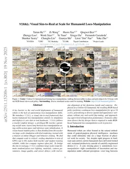 VIRAL: Visual Sim-to-Real at Scale for Humanoid Loco-Manipulation