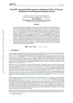 EntroPIC: Towards Stable Long-Term Training of LLMs via Entropy Stabilization with Proportional-Integral Control