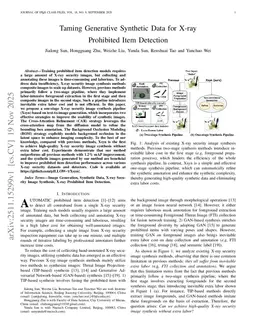 Taming Generative Synthetic Data for X-ray Prohibited Item Detection