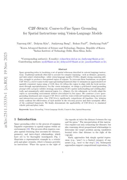C2F-Space: Coarse-to-Fine Space Grounding for Spatial Instructions using Vision-Language Models