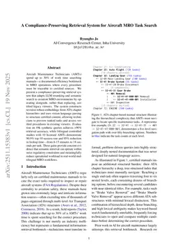 A Compliance-Preserving Retrieval System for Aircraft MRO Task Search