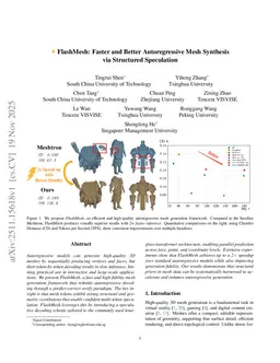 FlashMesh: Faster and Better Autoregressive Mesh Synthesis via Structured Speculation