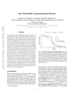 How Noise Benefits AI-generated Image Detection