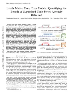 Labels Matter More Than Models: Rethinking the Unsupervised Paradigm in Time Series Anomaly Detection