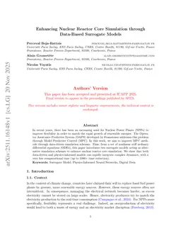 Enhancing Nuclear Reactor Core Simulation through Data-Based Surrogate Models