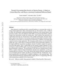 Towards Overcoming Data Scarcity in Nuclear Energy: A Study on Critical Heat Flux with Physics-consistent Conditional Diffusion Model