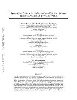 DynaMimicGen: A Data Generation Framework for Robot Learning of Dynamic Tasks