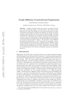 Graph Diffusion Counterfactual Explanation