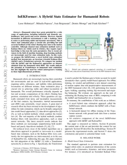 InEKFormer: A Hybrid State Estimator for Humanoid Robots