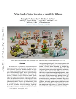 NaTex: Seamless Texture Generation as Latent Color Diffusion