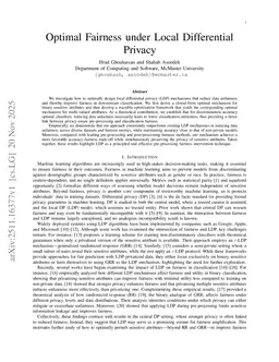 Optimal Fairness under Local Differential Privacy