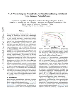 VLA-Pruner: Temporal-Aware Dual-Level Visual Token Pruning for Efficient Vision-Language-Action Inference