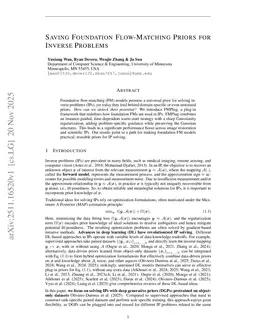 Saving Foundation Flow-Matching Priors for Inverse Problems