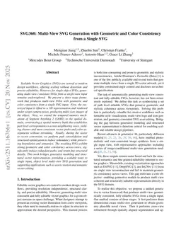 SVG360: Multi-View SVG Generation with Geometric and Color Consistency from a Single SVG