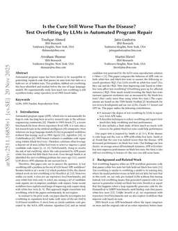 Is the Cure Still Worse Than the Disease? Test Overfitting by LLMs in Automated Program Repair