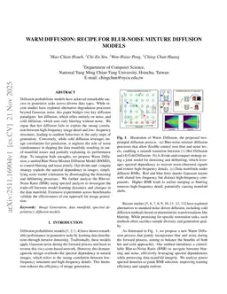 Warm Diffusion: Recipe for Blur-Noise Mixture Diffusion Models
