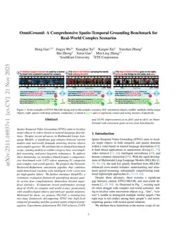 OmniGround: A Comprehensive Spatio-Temporal Grounding Benchmark for Real-World Complex Scenarios