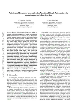 AutoGraphAD: A novel approach using Variational Graph Autoencoders for anomalous network flow detection
