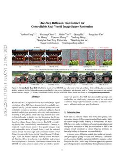 One-Step Diffusion Transformer for Controllable Real-World Image Super-Resolution