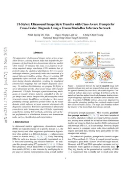 UI-Styler: Ultrasound Image Style Transfer with Class-Aware Prompts for Cross-Device Diagnosis Using a Frozen Black-Box Inference Network
