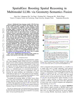 SpatialGeo:Boosting Spatial Reasoning in Multimodal LLMs via Geometry-Semantics Fusion