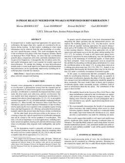Is Phase Really Needed for Weakly-Supervised Dereverberation ?