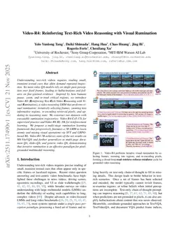 Video-R4: Reinforcing Text-Rich Video Reasoning with Visual Rumination