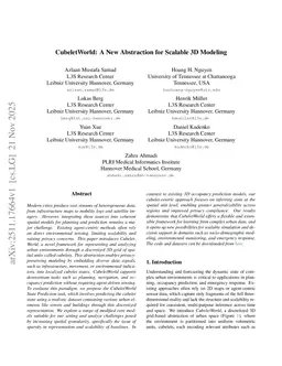 CubeletWorld: A New Abstraction for Scalable 3D Modeling