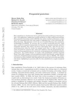 Prequential posteriors