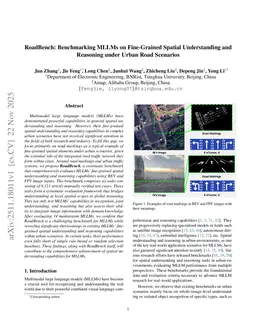 RoadBench: Benchmarking MLLMs on Fine-Grained Spatial Understanding and Reasoning under Urban Road Scenarios