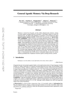 General Agentic Memory Via Deep Research