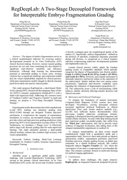AttnRegDeepLab: A Two-Stage Decoupled Framework for Interpretable Embryo Fragmentation Grading