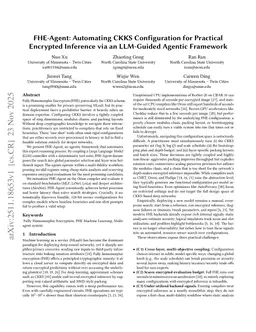 FHE-Agent: Automating CKKS Configuration for Practical Encrypted Inference via an LLM-Guided Agentic Framework